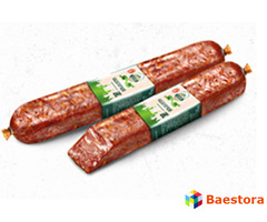 Продукт сырокопченый мясной рубленый в оболочке "Сальчичон" - 1