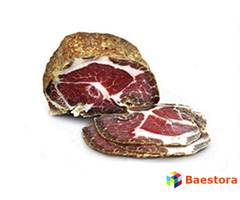 Продукт из свинины сыровяленый «Солонина из шеи домашняя»