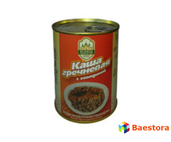 Консервы мясорастительные «Каша гречневая с говядиной» ГОСТ 8286-90