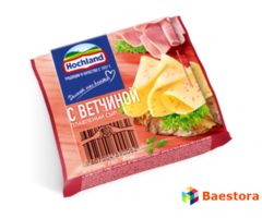 Плавленый сыр Hochland с ветчиной 150 гр.