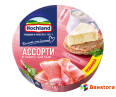 Плавленый сыр Hochland Ассорти Красное 140 гр.