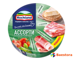 Плавленый сыр Hochland Ассорти Зеленое 140 гр.