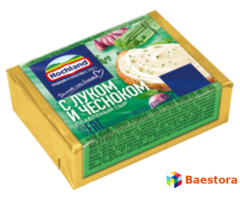 Плавленый сыр Hochland с луком и чесноком 50 гр.