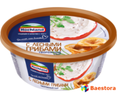 Творожный сыр Hochland с лесными грибами 140 гр.