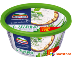 Творожный сыр Hochland с зеленью 220 гр.