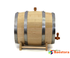 Бочка из колотого дуба 20 литров "Премиум"